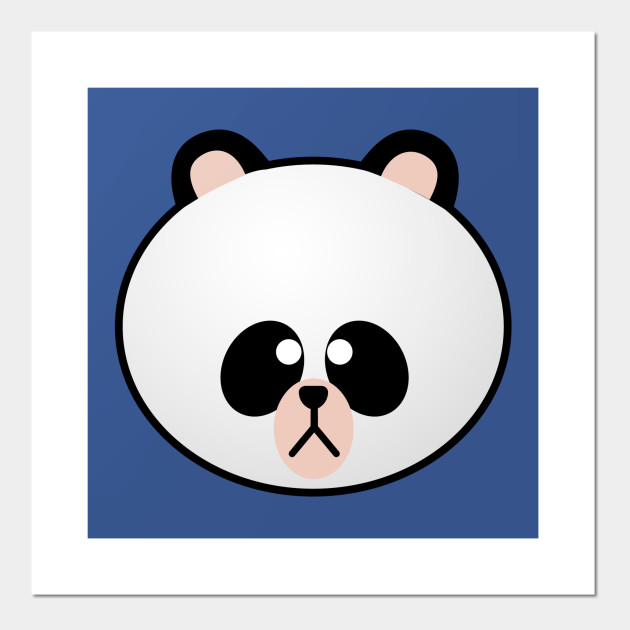 kawaii panda head